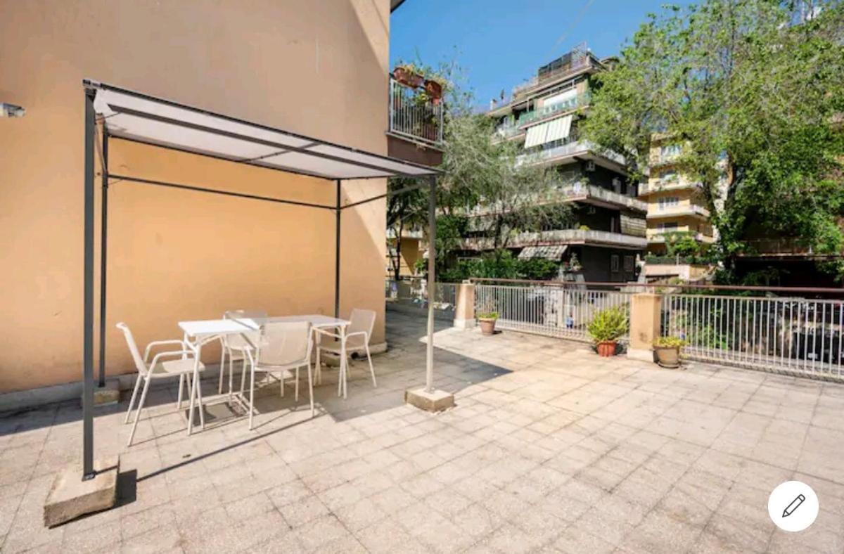 44Oz Apartment With Terrace In Monteverde Roma Exterior foto